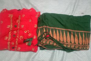 Plazzo Kurti Set