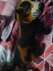 Vintage Plush Dog