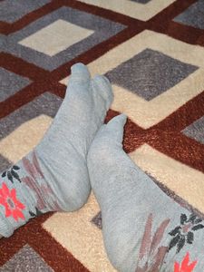 used one thumb socks