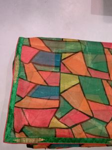 Multicolored Saree