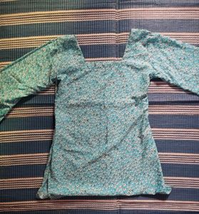 Floral Print short kurti