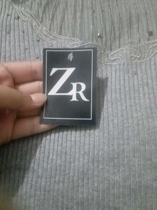 Gray Turtleneck Sweater