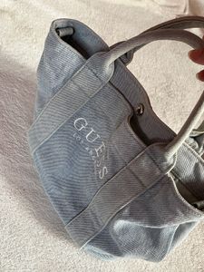 Guess Denim Tote Bag