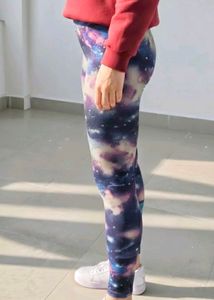 Galaxy Print Leggings