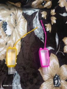 Mini Sanitizer Bottles Chain