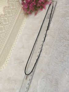 💥Lock Black Leather Cord Necklace💥