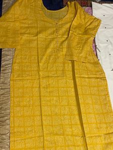 Yellow Kurta