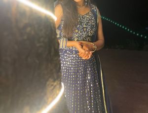 Elegant Blue Lehenga Choli