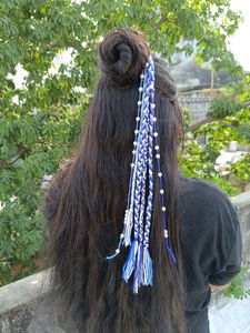 Boho Navratri Hair Accessories
