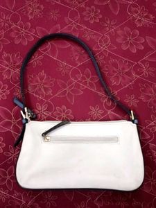 ESBEDA White and Blue Bag