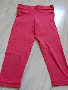 Pink Capri Leggings