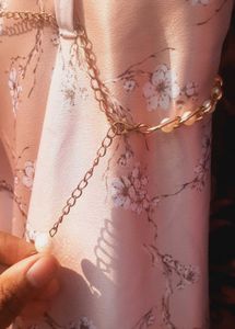 Vintage Floral Dress Gown 1 time worn adjustab