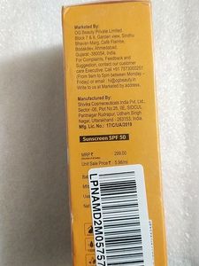 OG Beauty Science Sunscreen 50+++