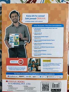 Oswaal CBSE Class 12 Book