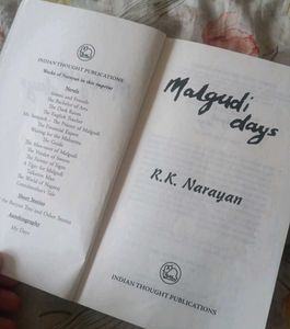 Malgudi Days Book