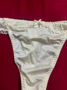 Lace Trim Thong
