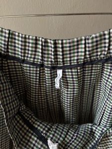 STRADIVARIUS Gingham Pleated Tennis Skirt
