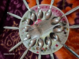 STAINLESS STEEL SPOON PACK OF= 20 PIC