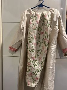 Cotton Silk Kurta Set
