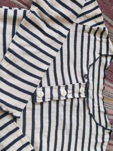 Striped Winter Top