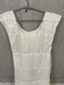 Elegant White Maxi Dress