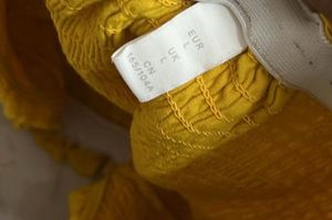 Golden Hour Glow Off-Shoulder Smocked Crop Top