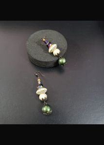 Boho Beaded Drop Earrings