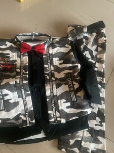 Black Party Wear 3pcs Set