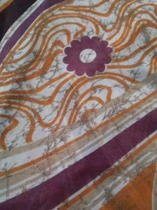 Stylish Patterned Saree  - new