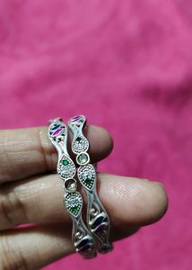 Pure Silver Kadli For Girls 4 To 6
