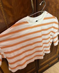 H&amp;M Striped Crop Top