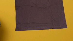 H-69 Size-46 Brown Crop Top