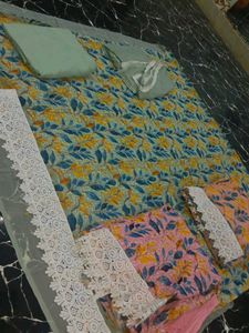 Floral Leaf Fabric