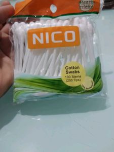 NICO Cotton Swabs - 200 Tips