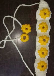 Crochet Flower Hair Accessories