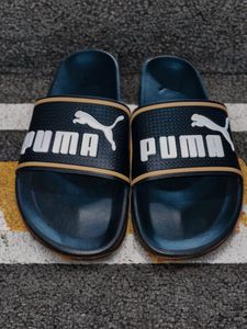 Puma Slides - Black - Size 7