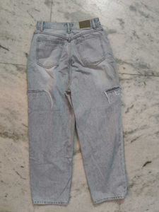 Washed Denim Jeans For Women