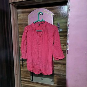 Pink Casual Top