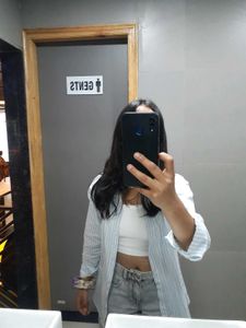 Sleeve Less White Top