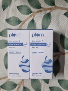 Plum Rice Water And Niacinamide 10% Serum