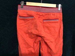Eltoo Orange Pants