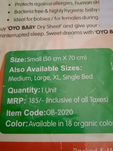 Baby Dry Sheet