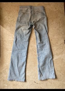 H&amp;M Bootcut Distressed Denim