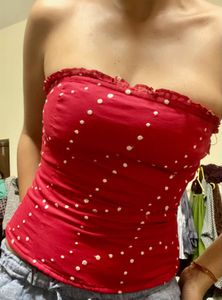 Corset Style Tube Top