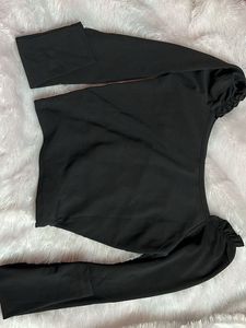 Black Crop Top