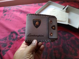 Lamborghini Design Mens Wallet