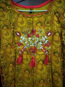 Double Layer Festive Kurti