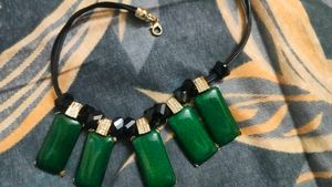Emerald Green Statement Necklace