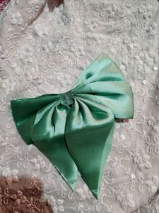Pink Satin Bow