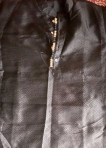 Black Kurta For Man